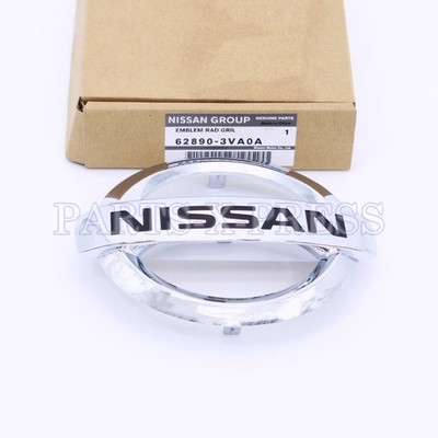 GENUINE OEM NISSAN VERSA NOTE 2014 - 2019 FRONT GRILLE RADIATOR BADGE EMBLEM 1PC