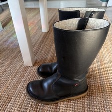 Duckfeet Stiefel Vejle Damen 40 Schwarz Gefüttert Wolle Winter 