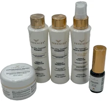 Verenize Daily Shampoo/Conditioner/Leave-in/Nourishing Treatment Set w/ Baggie