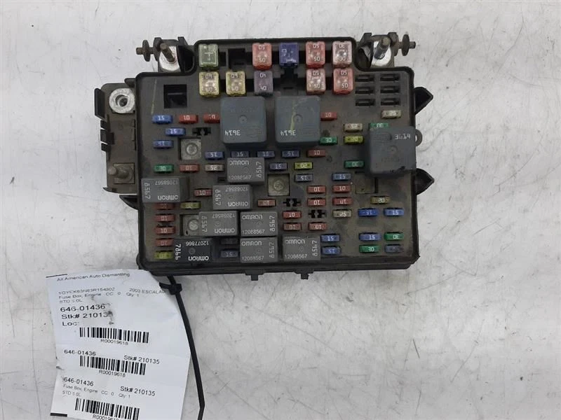 Motor de caja de fusibles compatible con 03-07 Hummer H2 15201930 Foto 2 de 4