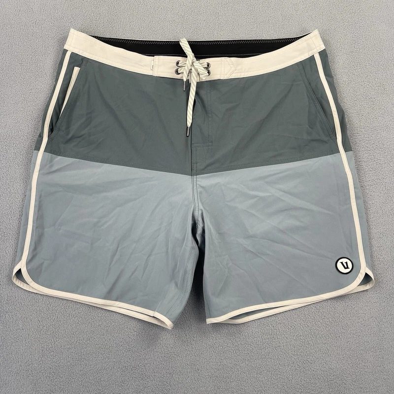 vuori swim trunks beach surf athletic stretch pockets shorts