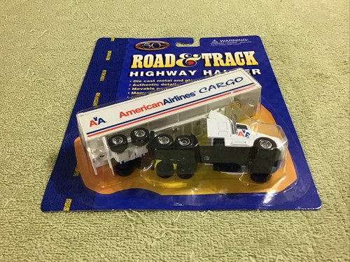 1997 Maisto Road & Track AMERICAN AIRLINES CARGO Tractor Trailer HO Scale 1/87 B - 第 4/8 張圖片