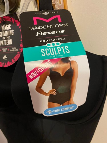 NEW SIZE XXXL WOMEN MAIDENFORM FLEXEES FITSENSE ALL-IN-ONE SHAPING BODYBRIEFER - Picture 5 of 13