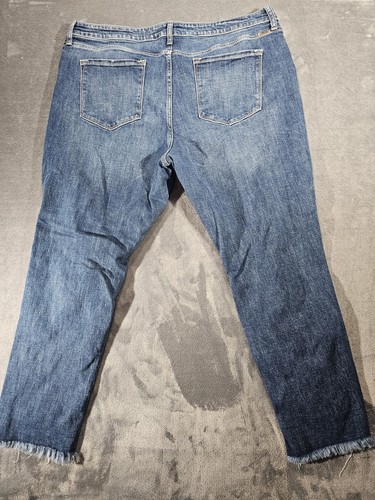 KanCann Jeans Womens 20W Blue Essentials High Rise - Picture 6 of 7