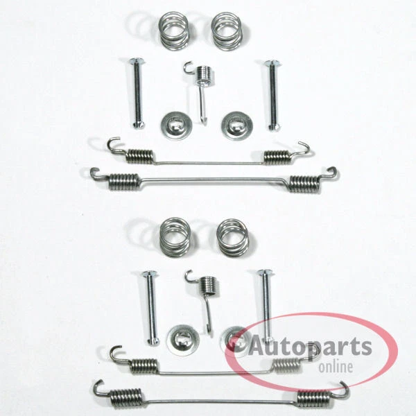 Bremstrommeln Ø 203 mm + Bremsbacken Radlager ABS Ring hinten für Renault Twingo - Bild 3 von 4