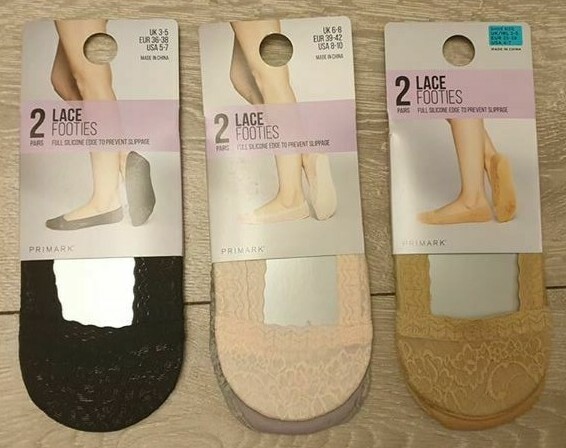 lace shoe liners primark