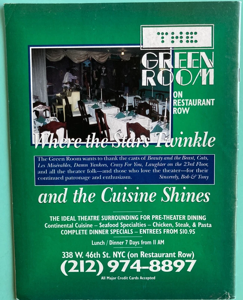 Lena Horne Theater Week Magazine 1994 Interview Article Carnegie Hall Engagement - Image 4 of 4