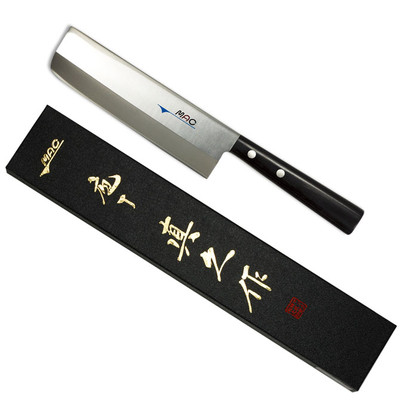 MAC Knife JU-65 Japanese 6.5'' Vegetable Kitchen Cleaver Silver Molybdenum Steel