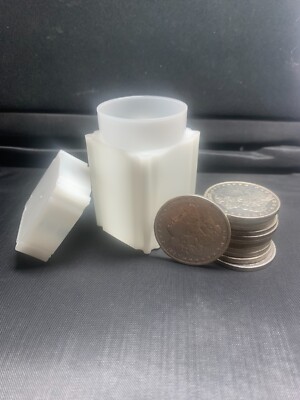 5 NEW Gold / Silver Dollar Coin Tubes Made USA - Stackers-Silver Eagles
