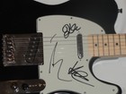 REPEAT REPEAT SIGNED ELECTRIC GUITAR JARED CORDER KRISTYN ALL 3 JSA COA — photo 2