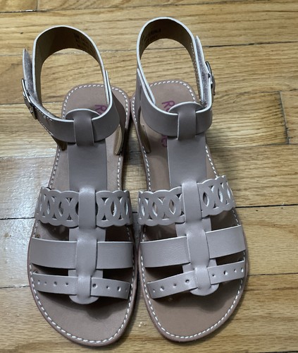 Rachel Shoes Girls Youth Kids Cutout Strap ROMA Gladiator Sandals Size 3 - Picture 6 of 6