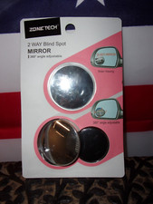 Car/Motorcycle 360 degree adjustable Wide Angle Blind Spot Mirrors-2pk.