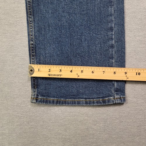 Levis Jeans Mens 34x30 Blue Signature Relaxed Fit Stretch Whiskered NWT - Picture 13 of 14