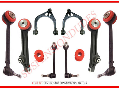 Detroit Axle - Front 10pc Struts Kit for 12-14 Dodge Challenger Charger, 2 Struts
