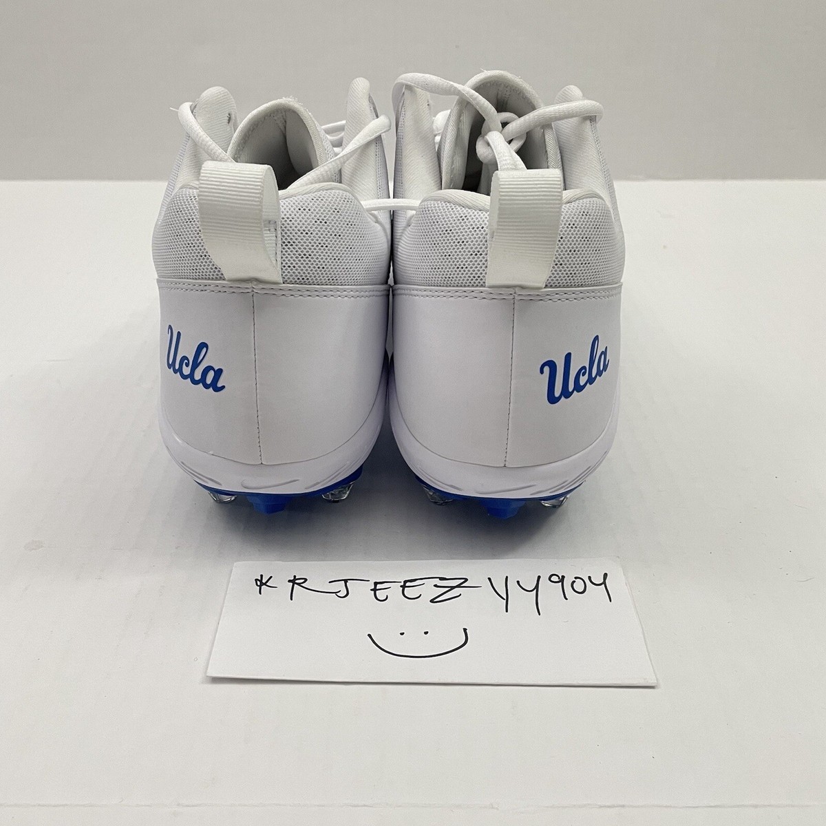 RARE Nike Air Jordan UCLA Promo Sample Player Exclusive Football Cleats sz 13.5 RARE Mens 13.5 Nike Jordan UCLA Promo Sample Player  main image 4