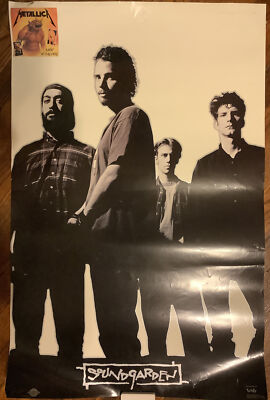 soundgarden poster 1996 22” x 34