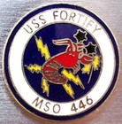 USN USS Fortify (MSO-446) NM "Super Ace" Japanese Lighter — photo 3