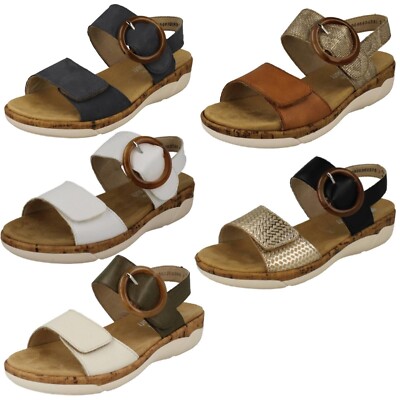 Women's Remonte Fashion Buckle Detailed Sandals R6853