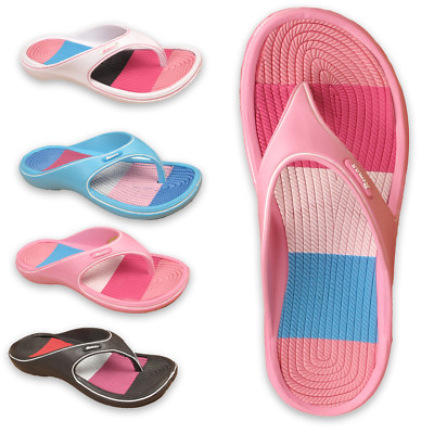 sports flip flops ladies