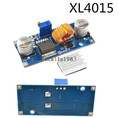 1/2/5/10PCS 5A XL4015 DC-DC Step Down 4-38V Power Supply Module LED Lithium