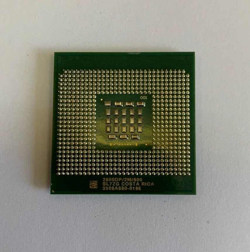 Processore CPU Intel Xeon 2.8GHz 800MHz Socket 604 SL7ZG - Immagine 2 di 3