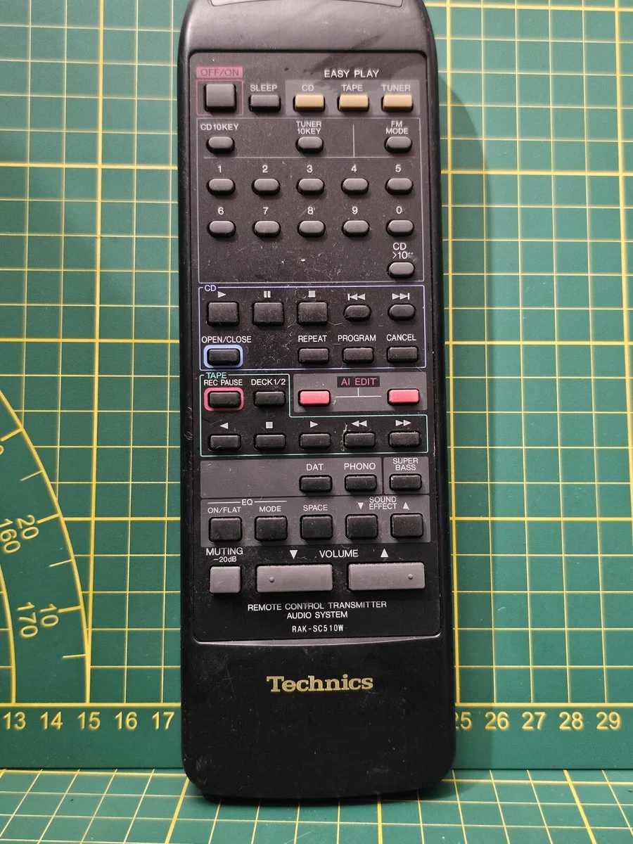 Télécommande Technics EUR64713 vintage (Gebraucht) in Peseux für CHF 54 Télécommande Technics EUR64713 vintage (Gebraucht) in Peseux für CHF 54