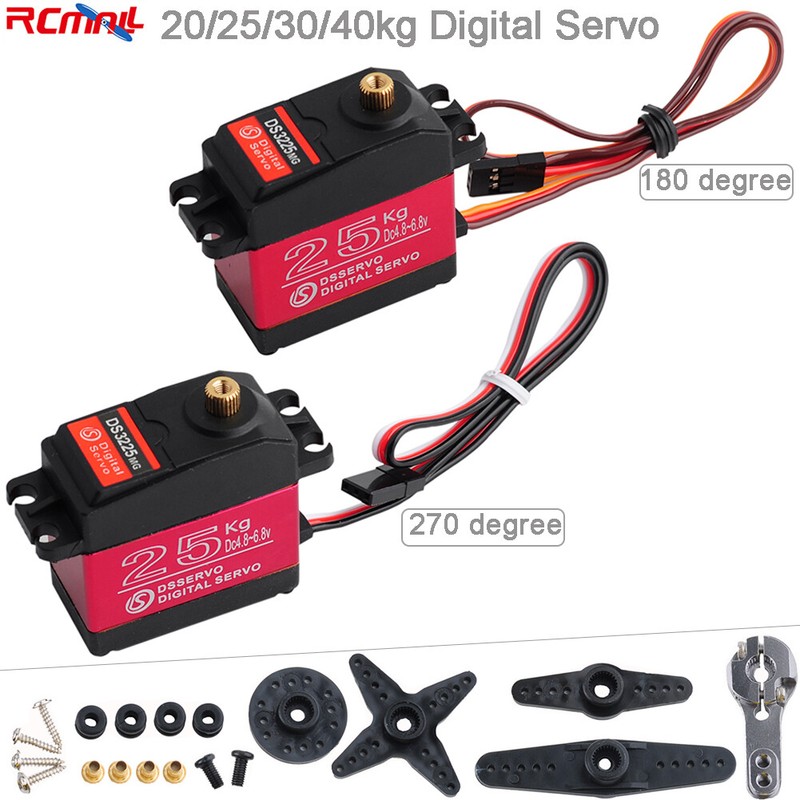 20kg 25kg 30kg 35kg 40kg Digital RC DS Servo Motor DS3218 DS3225 DS3235 DS3240
