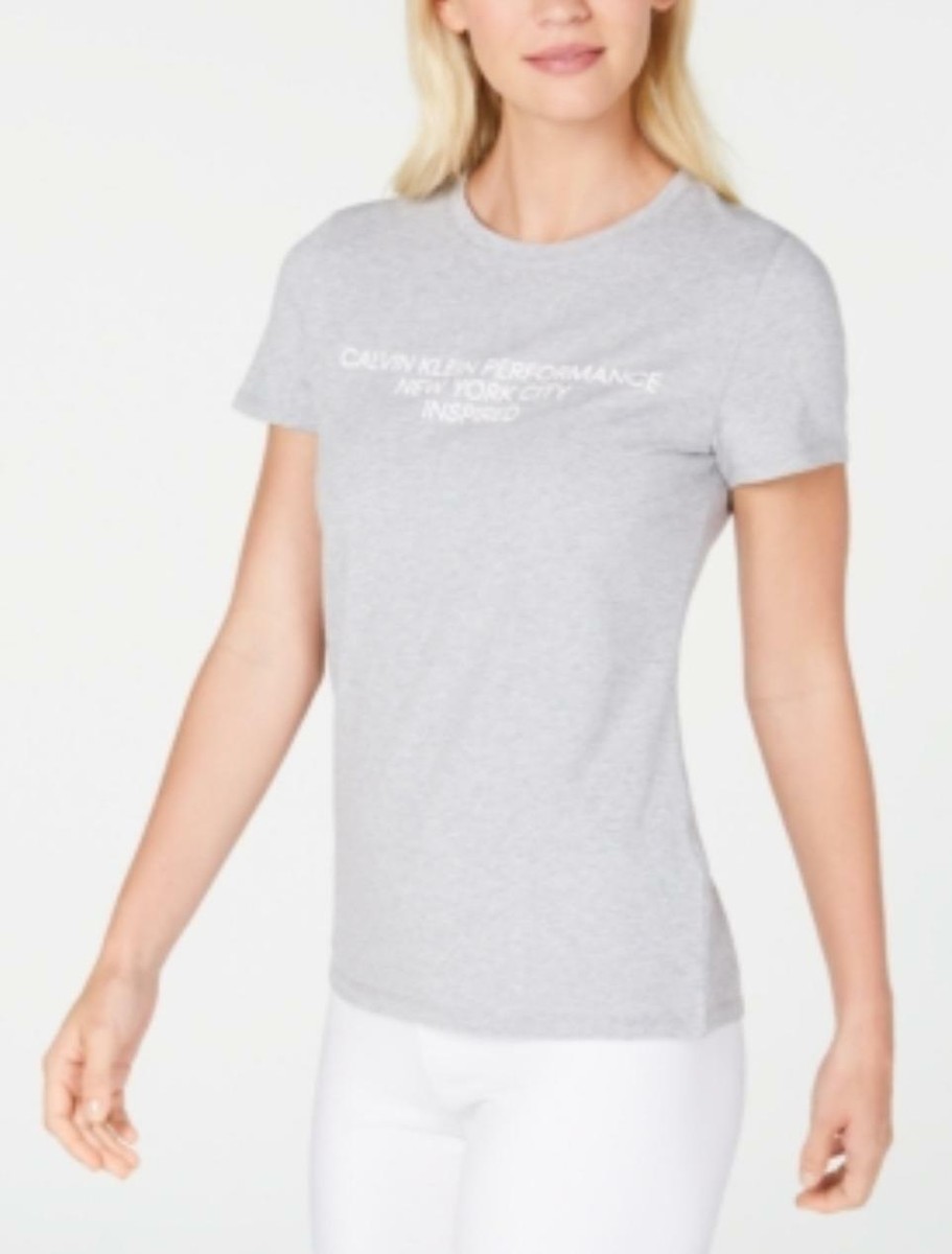 Calvin Klein Performance Womens NYC Inspired Logo T-Shirt