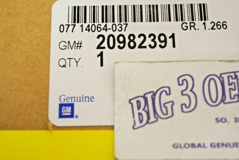 GMC Acadia 2013-2017 parrilla delantera central inferior negra nuevo OEM 20982391 Foto 3 de 3