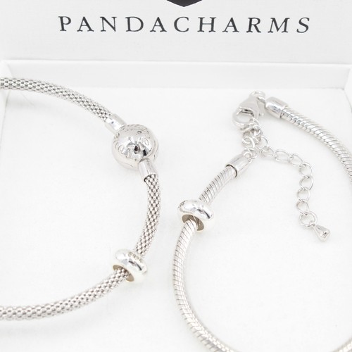 PANDACHARMS Stopper Charms / Moondrops für Charm Armband, 925er Silber, 2 Stück - Bild 4 von 6