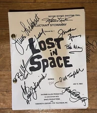 Lost In Space Episode 1 Reluctant Stowaway SIGNED Second Revised Shooting Final