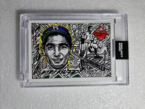 Topps Project 2020 #391 Sandy Koufax - JK5 PR 1962