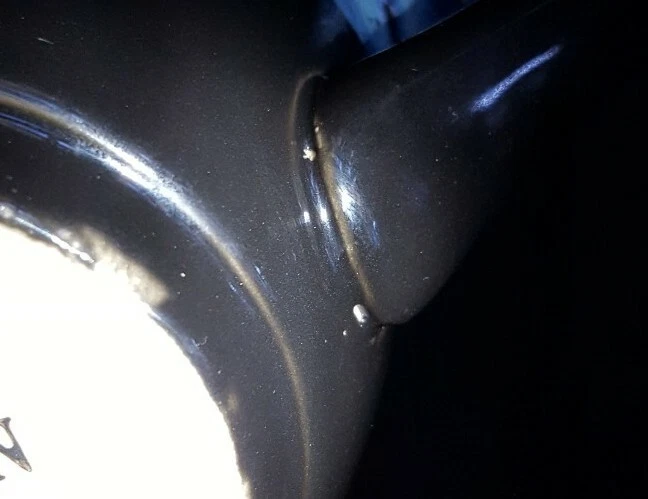 Taza de café Grandpa Porcelain 16 OZ cerámica grande azul/negro 4 1/4" de alto Foto 4 de 4