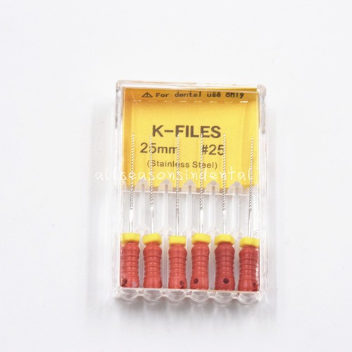 Dental Stainless Steel Endodontic Root Canal H/K/R Files 21/25/31mm Hand Use - Picture 34 of 49