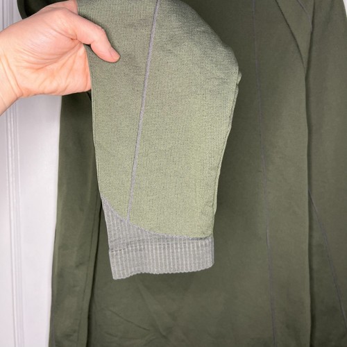 _J.L-A.L_ Mens Shirt XS/S Green Prima Knit Long Sleeve Outdoor Designer Italy - Picture 12 of 20