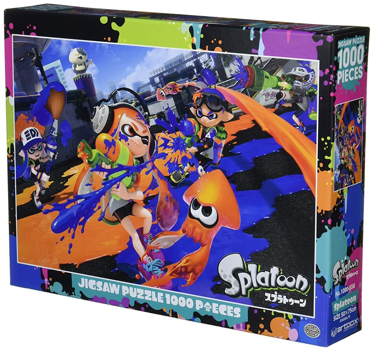すぷら 1000 Piece Jigsaw Puzzle Splatoon Splatoon (50 x 75 cm) | eBay