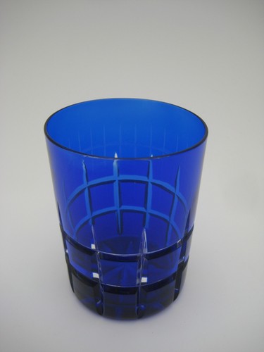 Set 6x Whiskey Whisky Glass Tumblers 200ml Lead Crystal Overlay Hand Cut - Picture 5 of 10