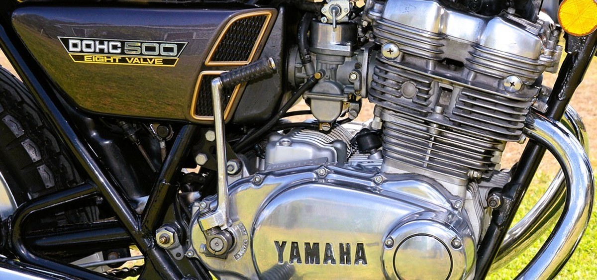 1973 Yamaha TX500 Fuel Tank & Side Covers PIN STRIPING DECALS SET