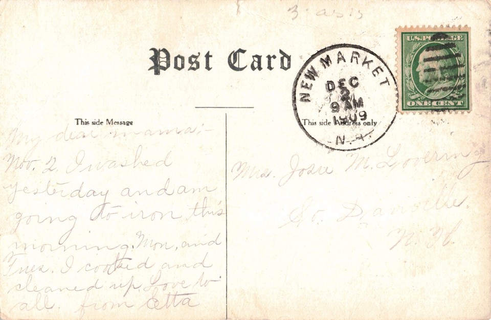 Cottage Hospital Woodsville NH c.1909 Postcard A380 eBay