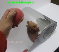 Useful Glossy Mirror Chrome Vinyl Wrap Tape Sticker For Car Phone Home Beauty Ab