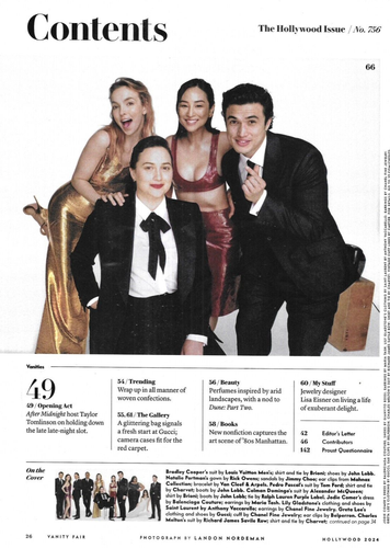Vanity Fair Magazine Hollywood Issue Pedro Pascal Bradley Cooper Natalie Portman - Picture 4 of 12