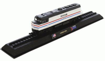 EMD F40PH - 1976 amerikanische dieselelektrische Lokomotive Modell Druckguss Amercom 