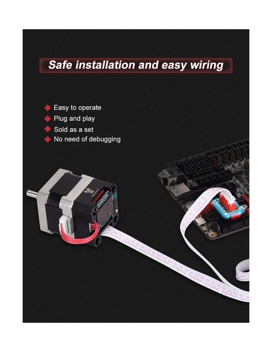 Scheda Driver BIGTREETECH S42C V1.1 Per Motori Passo-Passo - Controllo Closed Loop, Bassa Generazione Di Calore, Per Stampanti 3D (con Copertura Metallica)