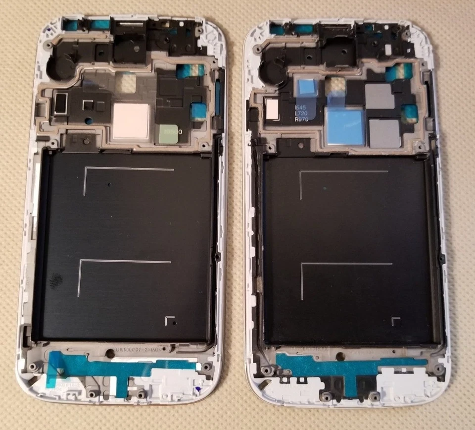 NUEVO Carcasa Frontal Bisel LCD Marco Medio para Samsung Galaxy S4 i9500 i545 L720 R970 Foto 2 de 2