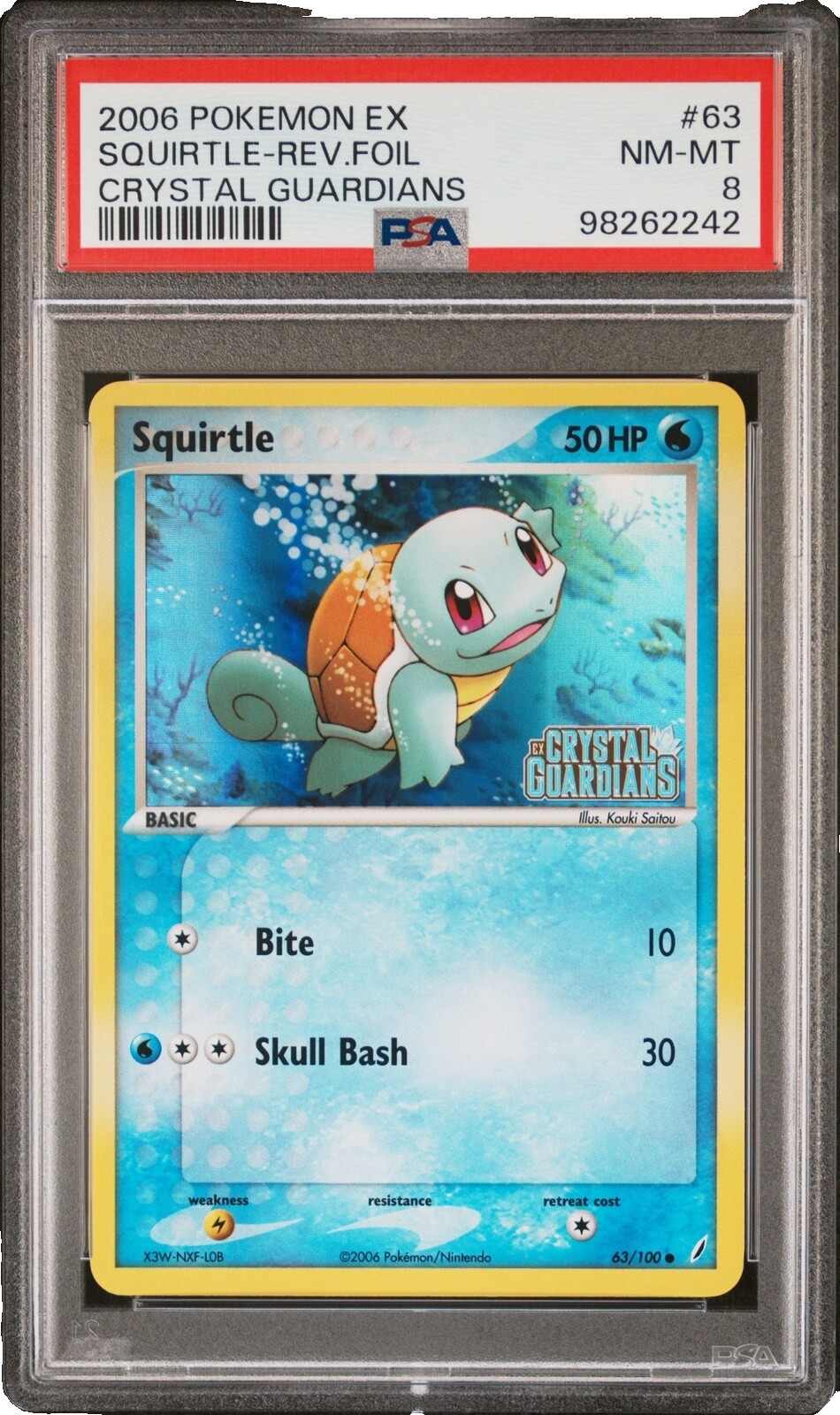 ゼニガメ Squirtle (1st Edition)Shadowless 美品 ゼニガメ Squirtle (1st Edition) Shadowless Squirtle 063/102