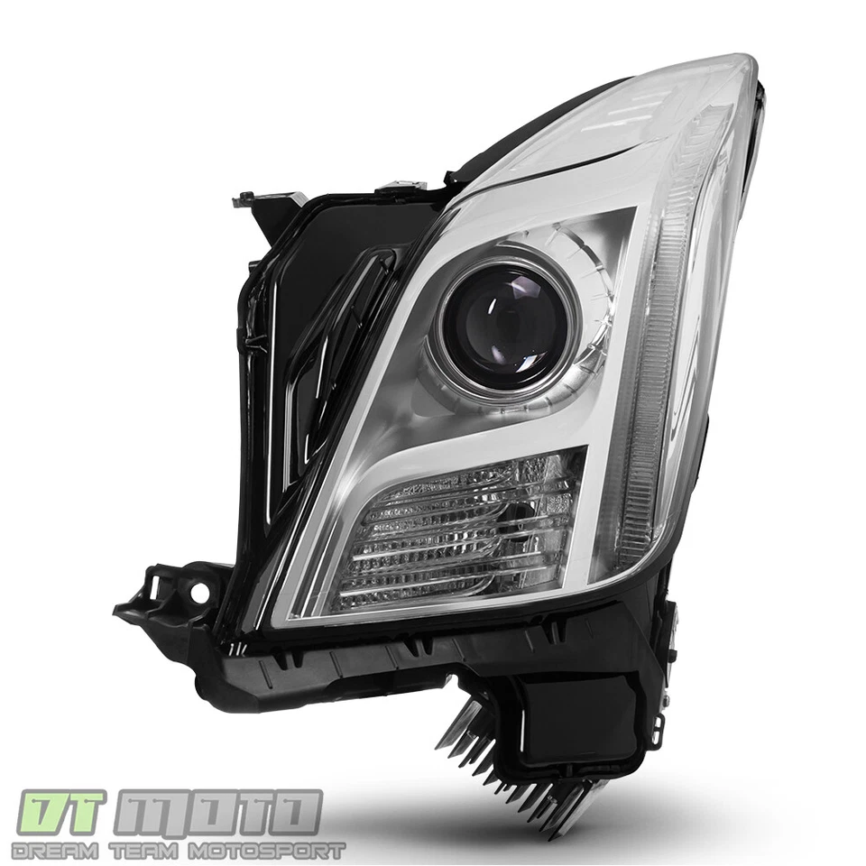 2013-2017 Cadillac XTS HID/Xenon Non-AFS LED DRL Projector Headlights Headlamps — 第 3/4 张图片