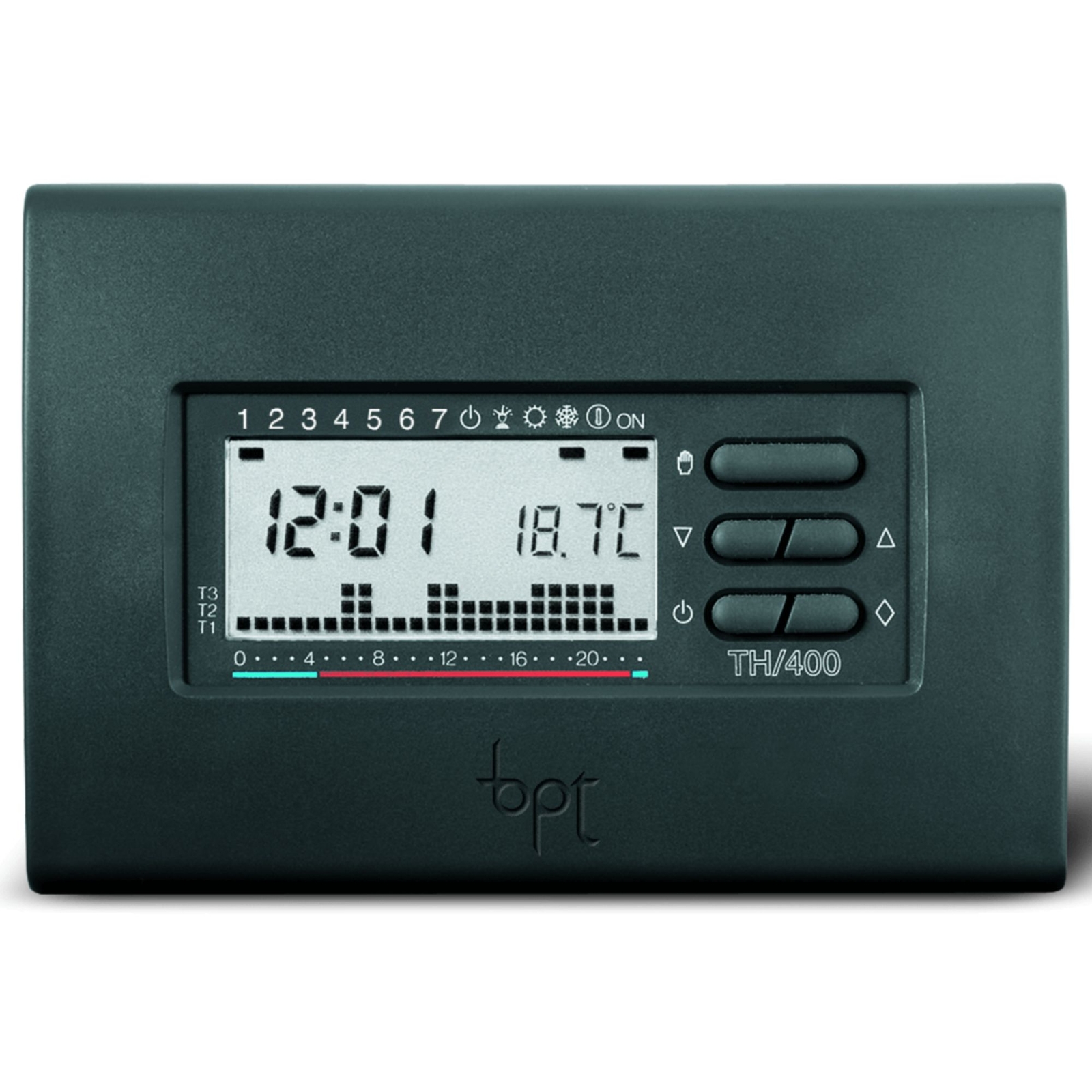 Cronotermostato da parete TH/400 GR grigio - Came 69404300