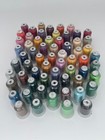 Simthread 63 Brother Colors Polyester Embroidery Machine Thread Kit 40 Weight.