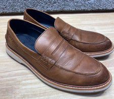Cole Haan Mens 8M Morris Penny Loafer Brown Leather British Tan C32522