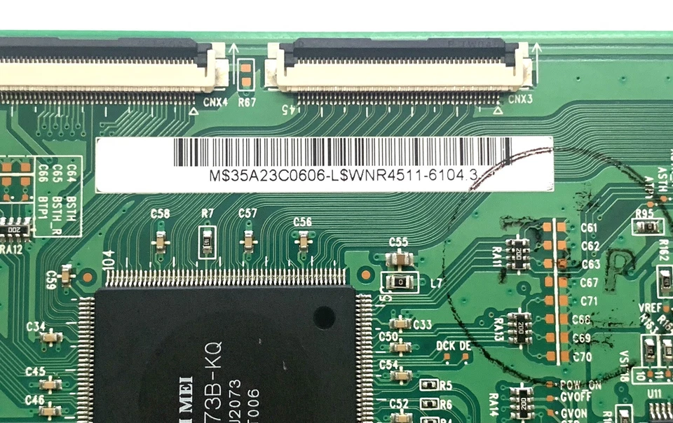 Placa Sanyo T-con 35A23C0606 V230W1-C para DP23625 Foto 3 de 4